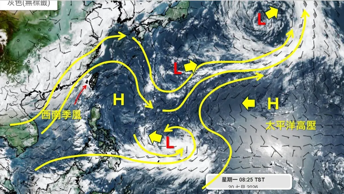 週末恐有颱風生成!預測路徑、對台影響曝,加碼一週天氣:這幾天注意降雨 週末恐有颱風生成!預測路徑、對台影響曝,加碼一週天氣:這幾天注意降雨