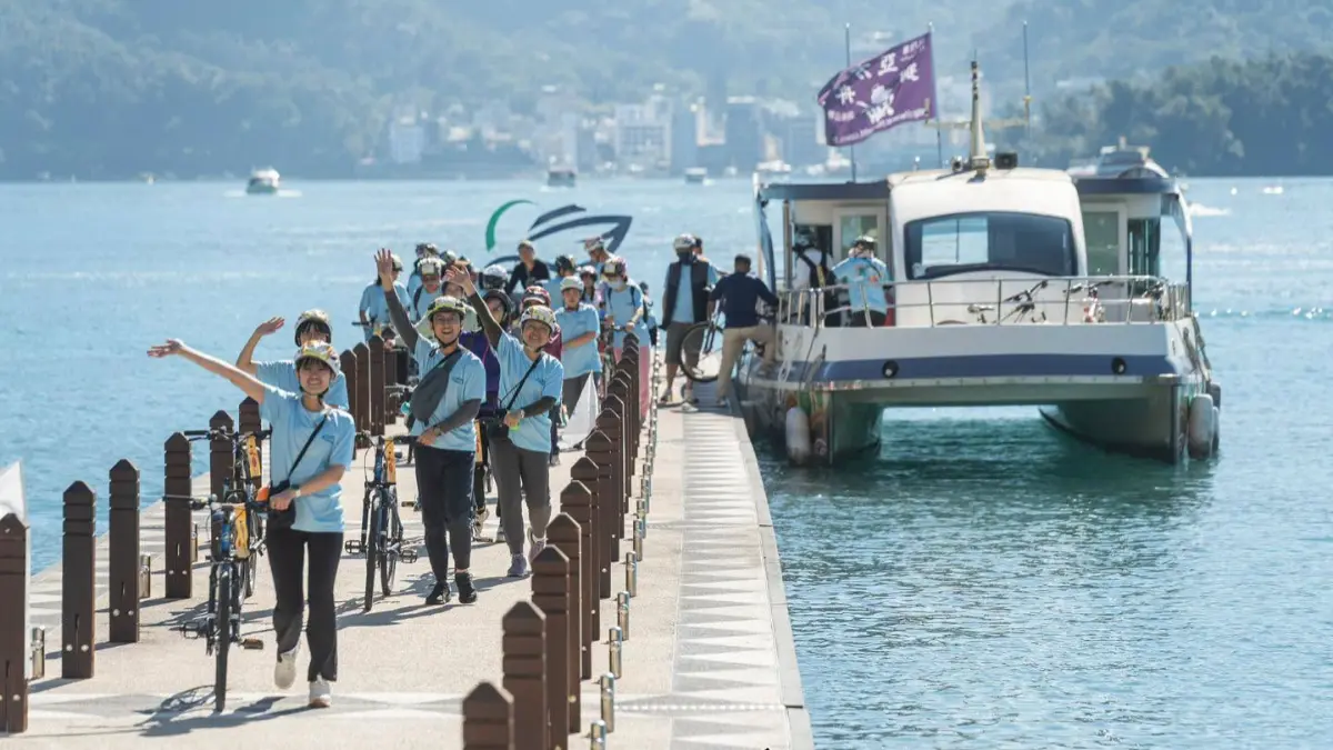 日月潭新玩法！搭靜音電動船、湖上慶生派對，再騎單車玩５條秘境路線