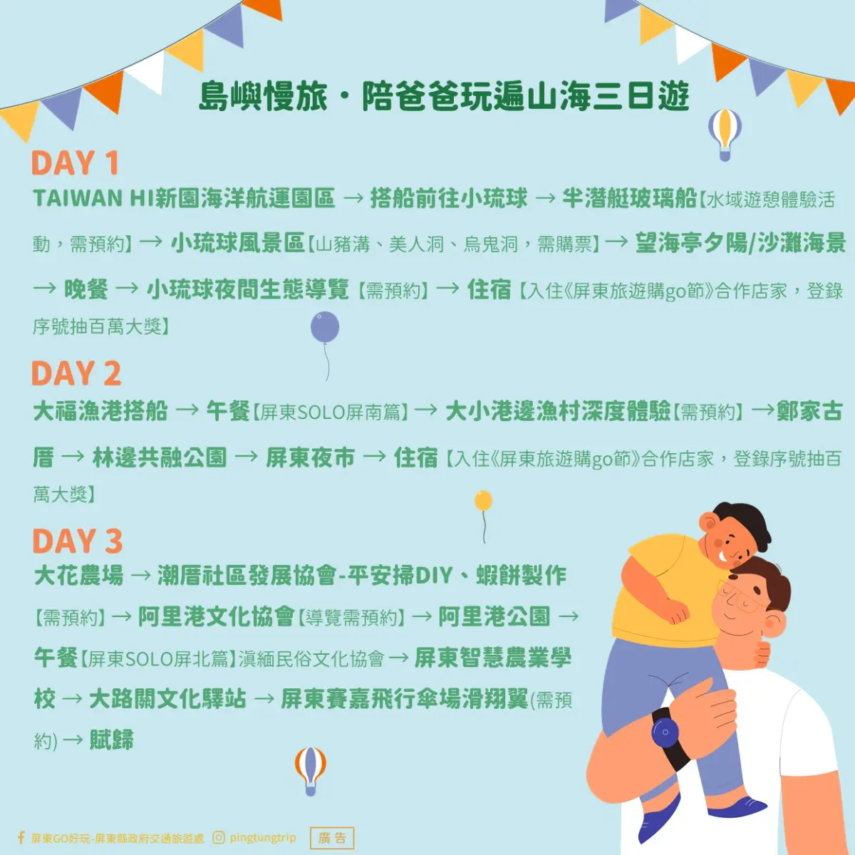 屏東７條神級遊程！從看海美術館玩到小琉球，一日遊、兩天一夜全攻略