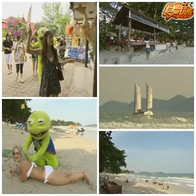 陽光沙灘蘇美島 超濕背秀踩線團