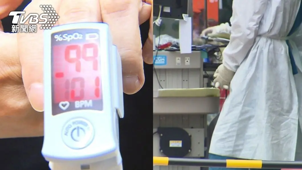 近日許多人搶買血氧機。（圖／TVBS） 憂「快樂缺氧」民眾瘋搶血氧機　食藥署：千萬勿網購