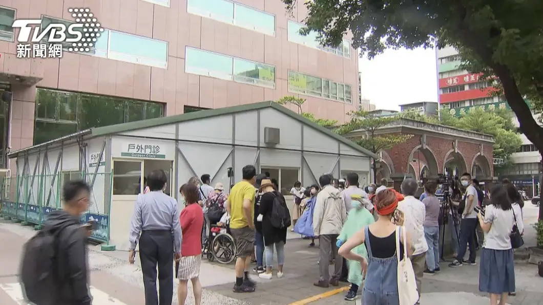 台北馬偕醫院。（圖／TVBS） 傳台北馬偕醫院爆院內感染　石崇良：因擴充病房才封樓