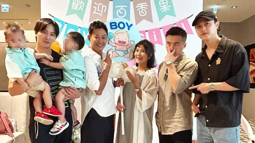 威廉是6棒中的第三位人父。（圖／翻攝自威廉臉書） 威廉、卓君澤「做人成功」！寶寶性別曝光　阿緯當場翻白眼